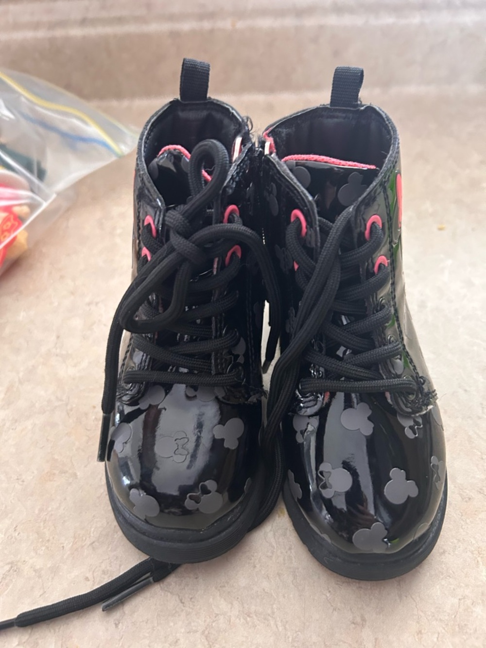 Toddler minnie mouse boots